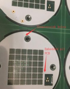 Embedded Cavity PCB Board